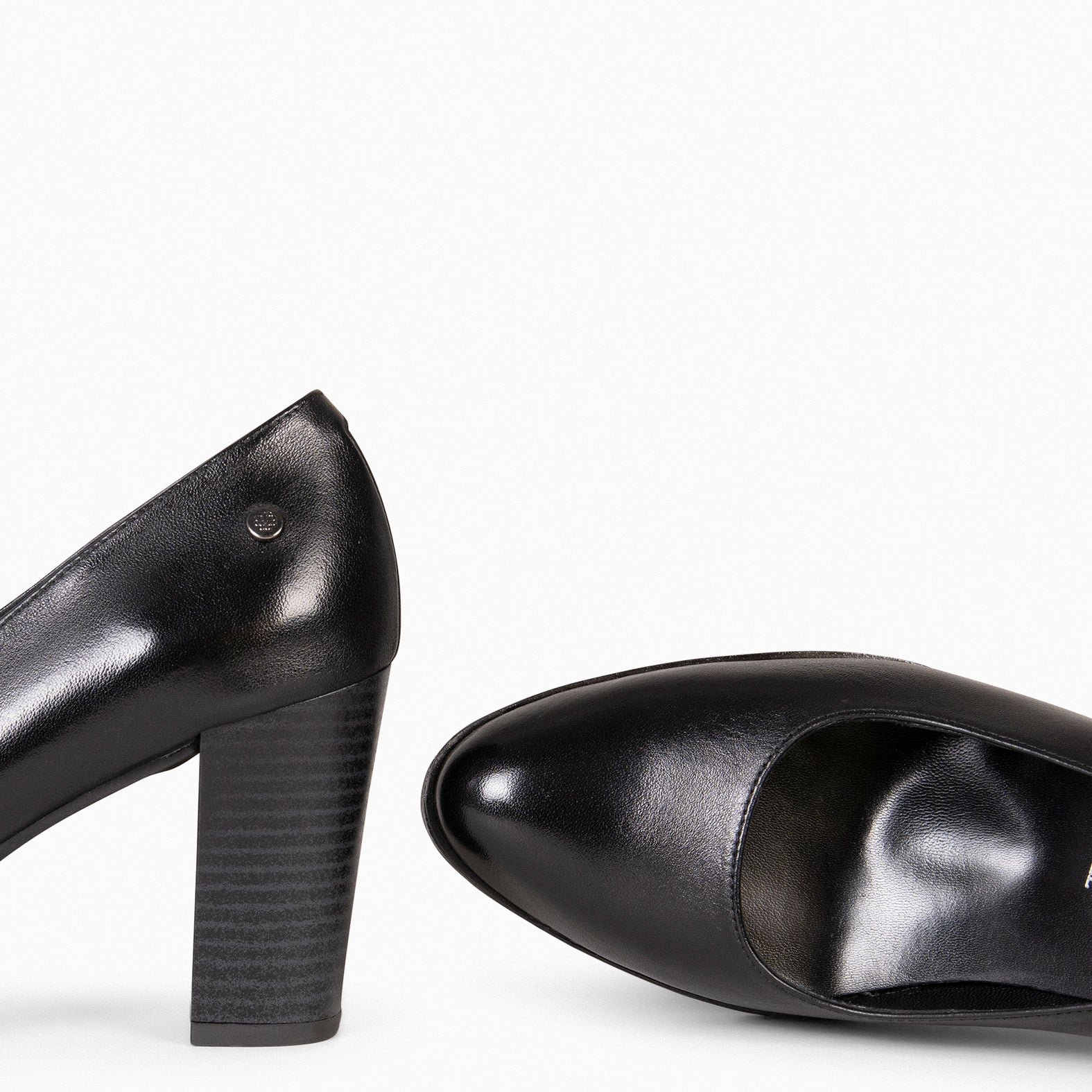 URBAN TREND - Salones casual de piel NEGRO - miMaO ®