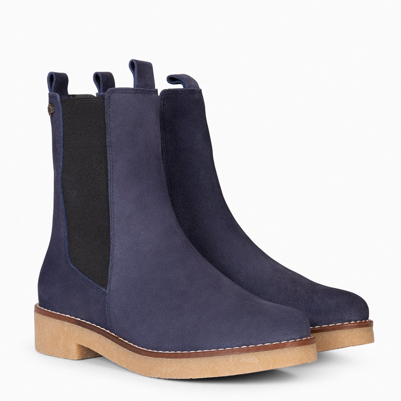 PORTLAND – Botines Chelsea de piel MARINO - miMaO ®