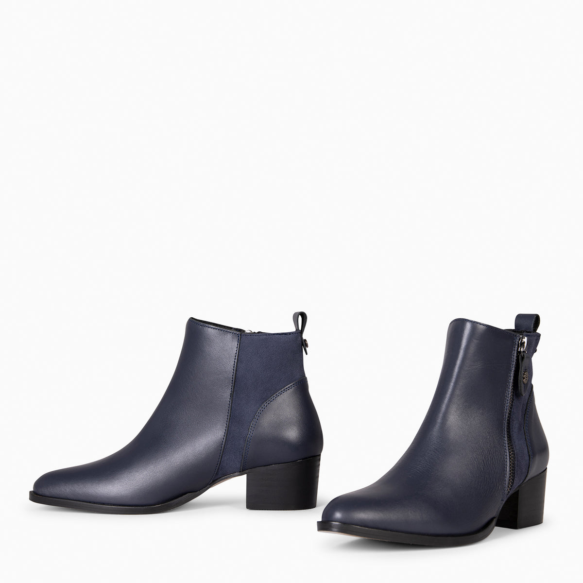 REBECA - Botines de tacón MARINO