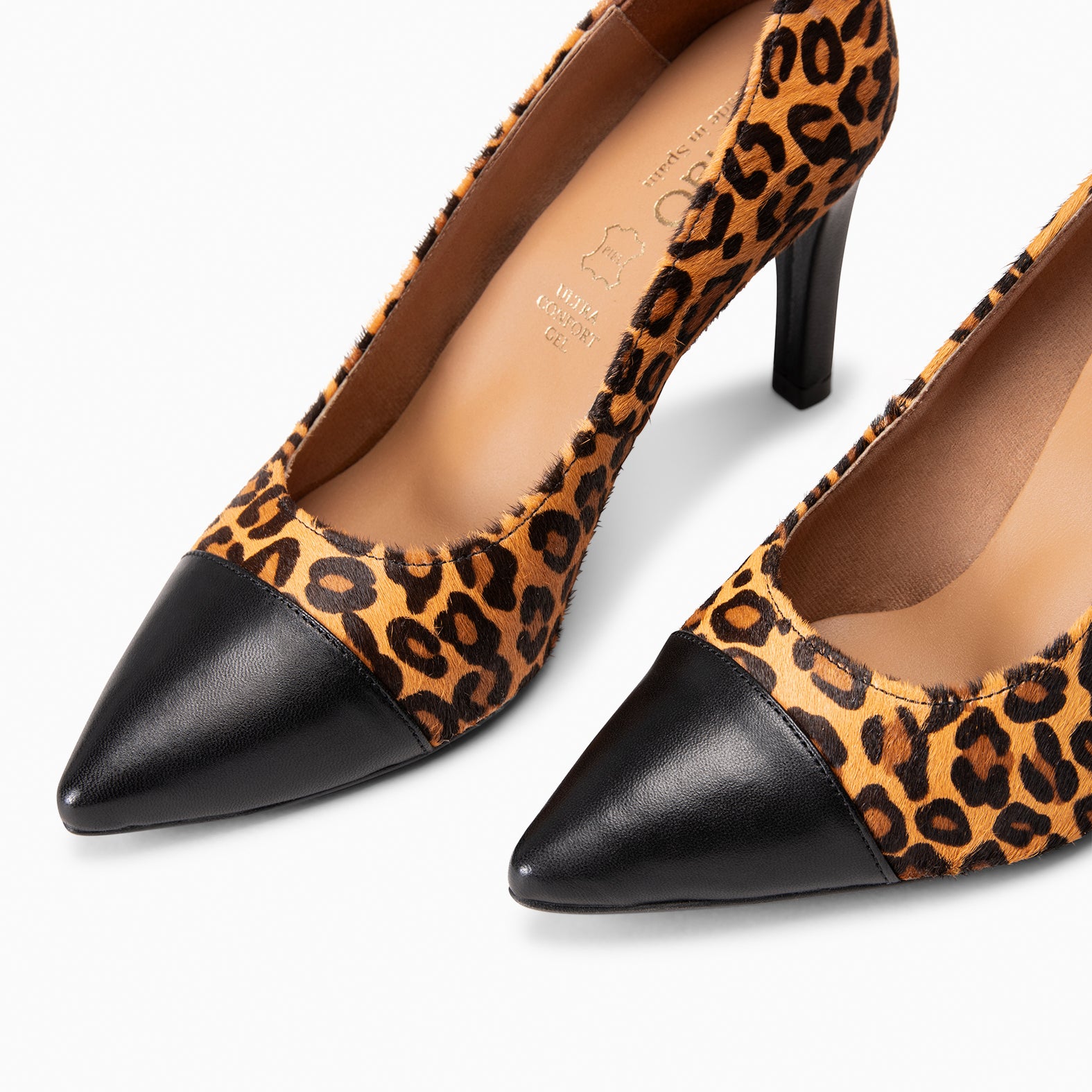GLAM WILD - Zapatos de tacón alto animal print NEGRO LEOPARDO - miMaO ®
