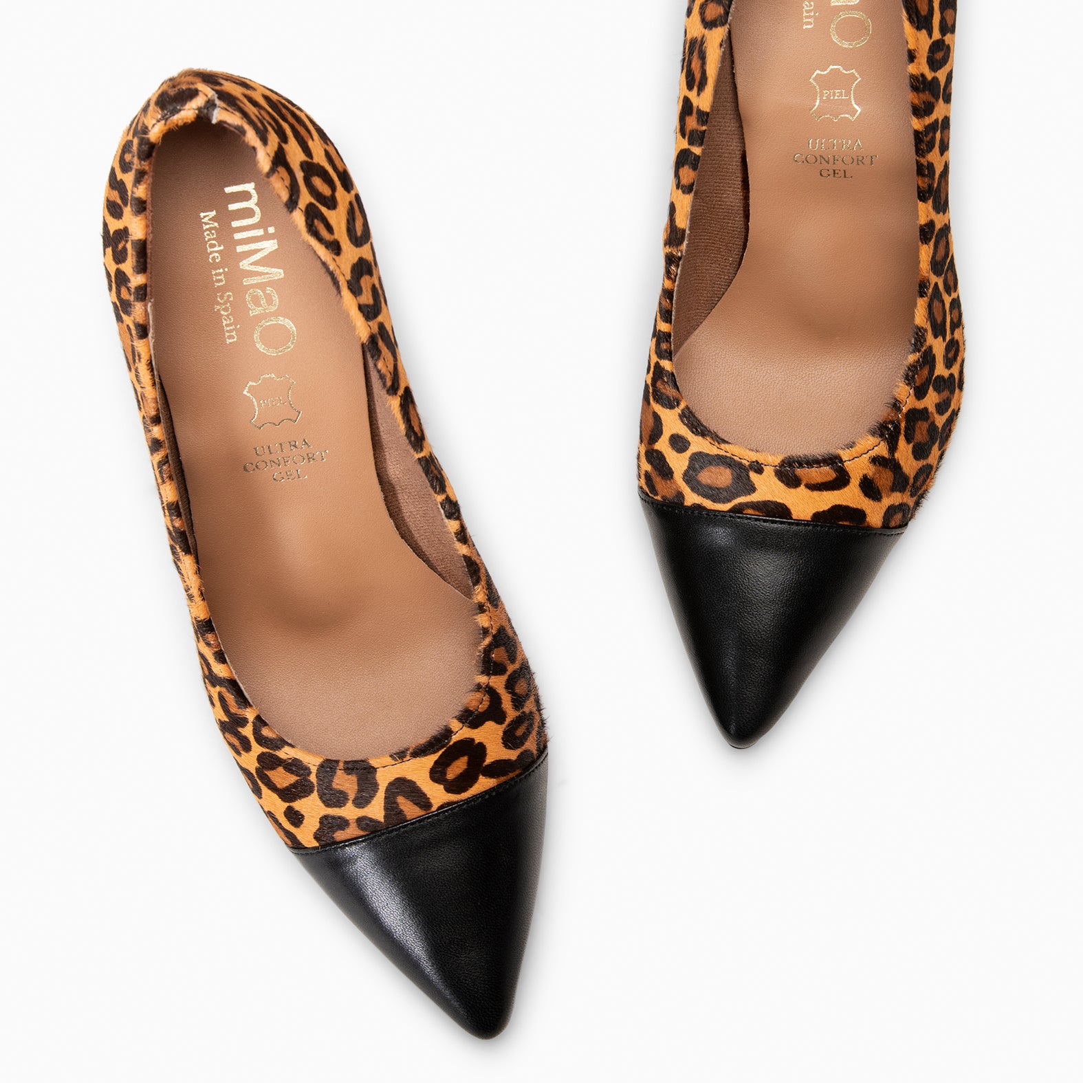GLAM WILD - Zapatos de tacón alto animal print NEGRO LEOPARDO - miMaO ®