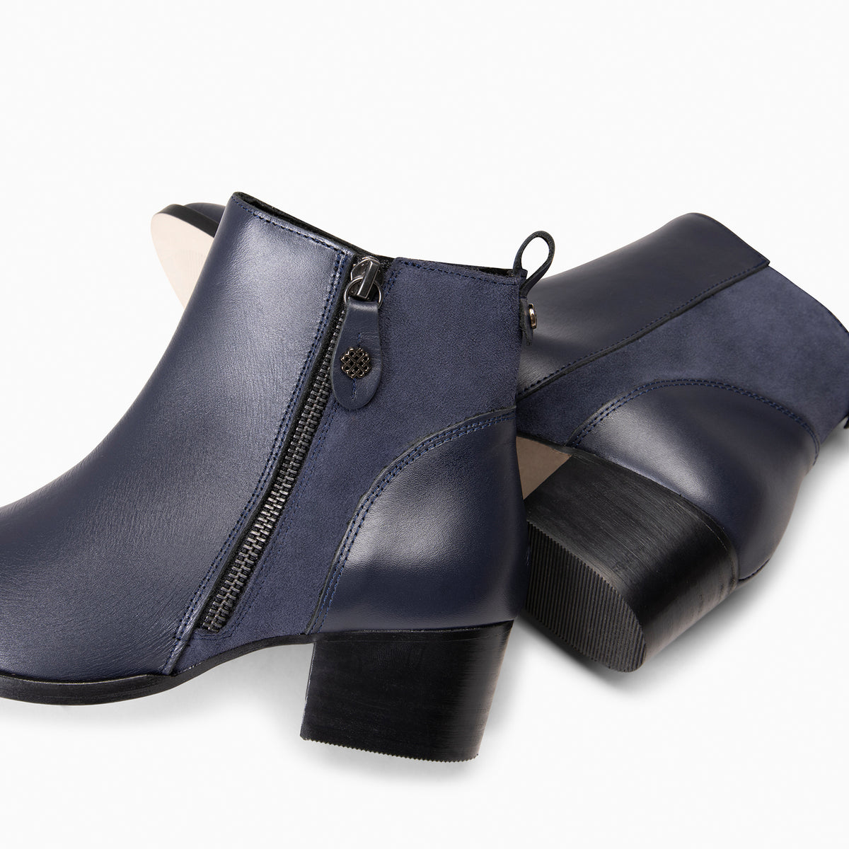 REBECA - Botines de tacón MARINO