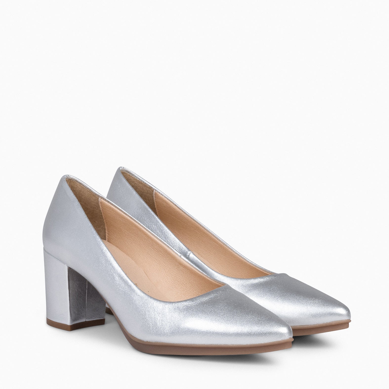 URBAN S SPLASH - Zapatos de tacón metalizados PLATA - miMaO ®