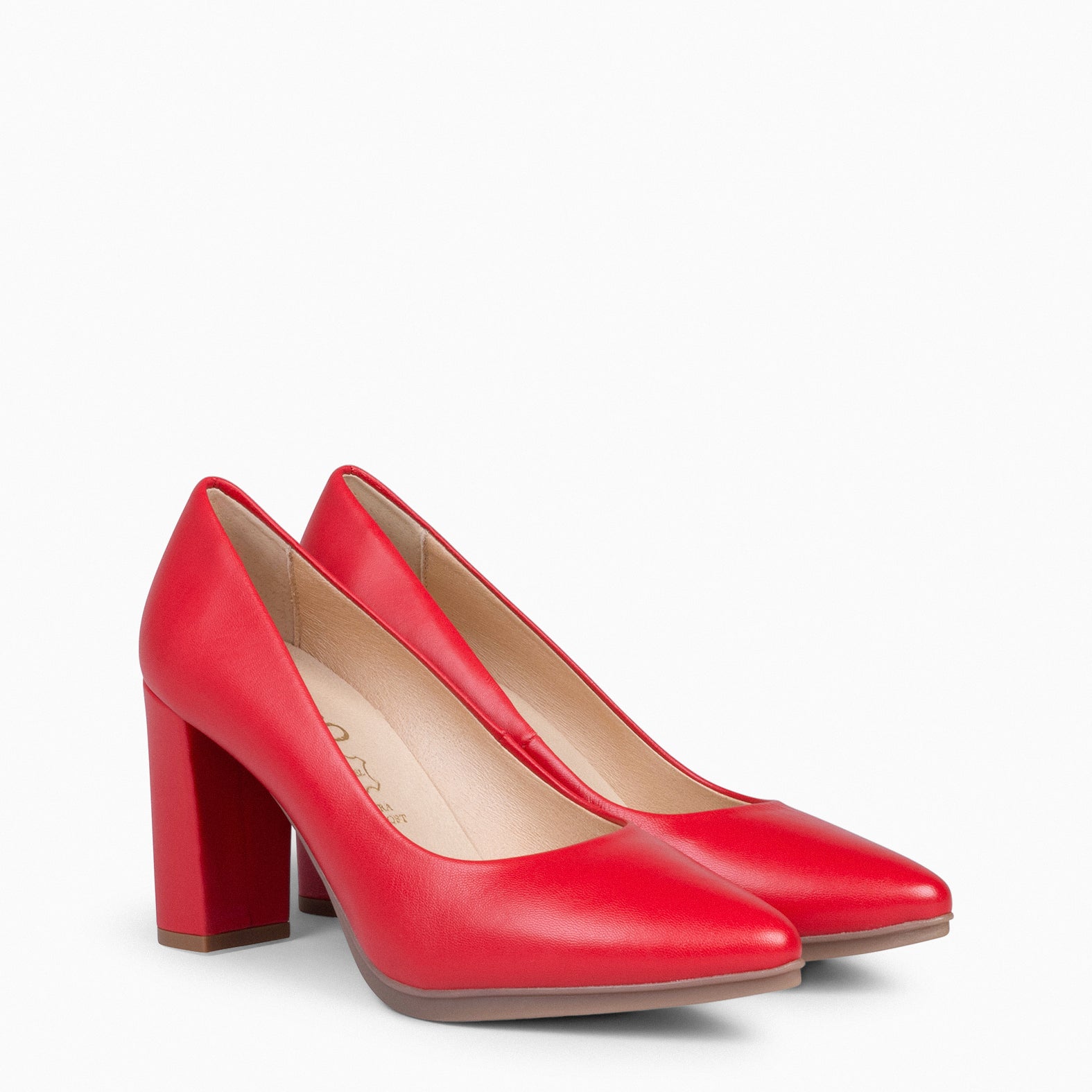 URBAN SALÓN - Zapatos de tacón alto de napa ROJO - miMaO ®