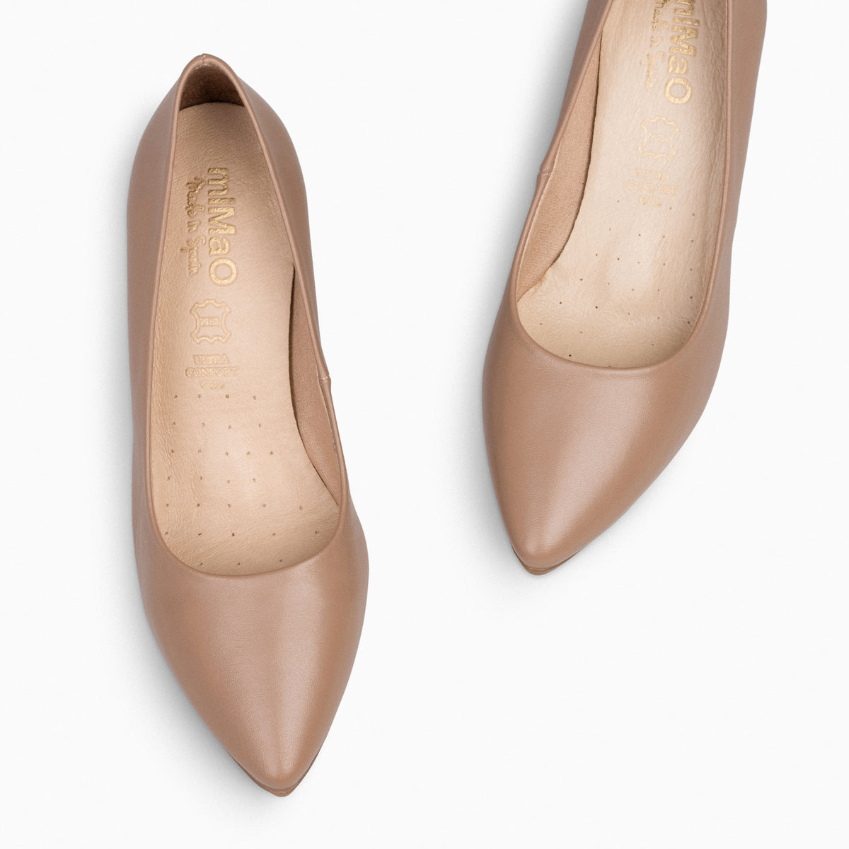 URBAN S SALON - Zapatos de tacón medio de napa MAQUILLAJE