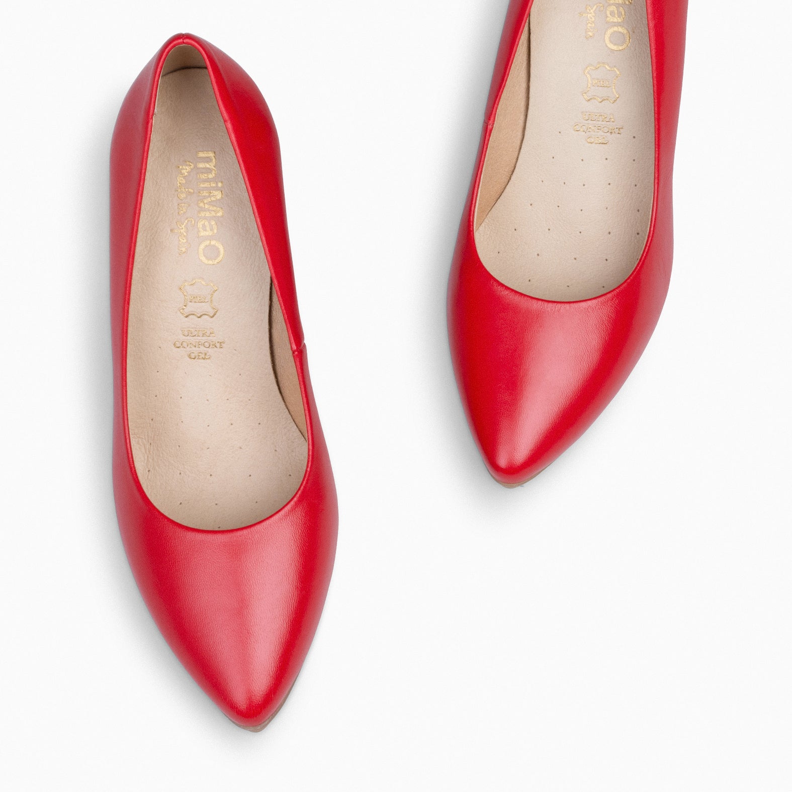 URBAN SALÓN - Zapatos de tacón alto de napa ROJO - miMaO ®