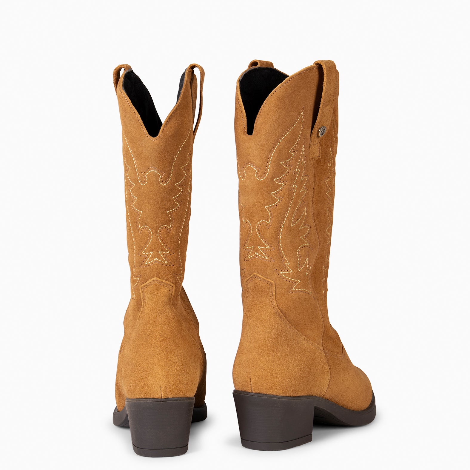 UTAH - Botas Cowboy bordado CAMEL - miMaO ®