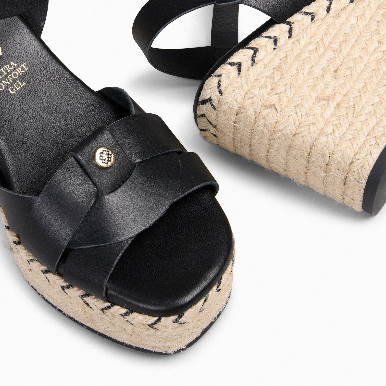 MABEL - Cuñas de Esparto NEGRO - miMaO ®