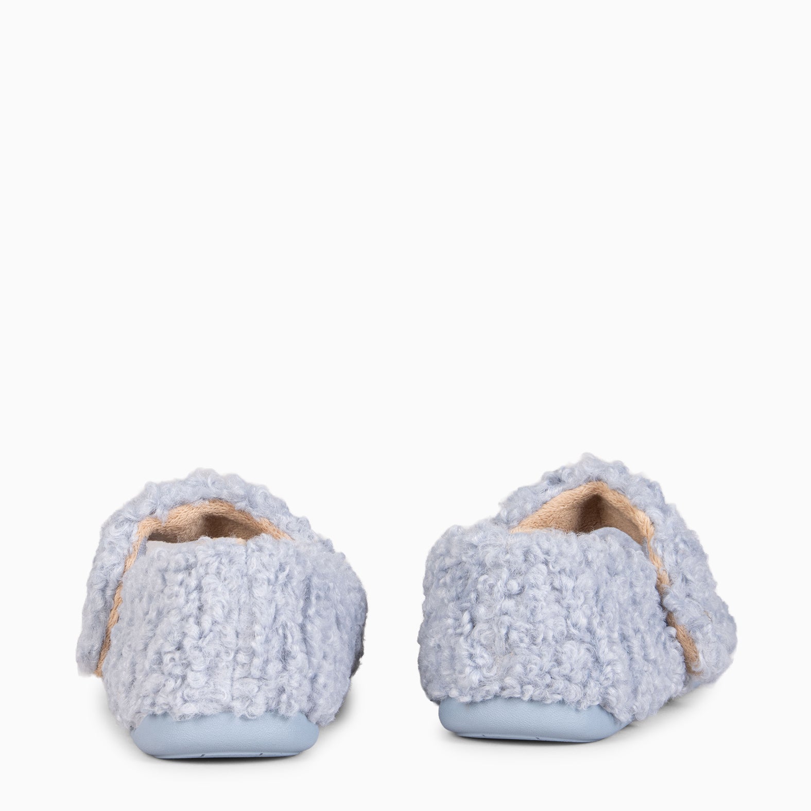 COZY DREAMS - Zapatillas de estar por casa con velcro CIELO - miMaO ®