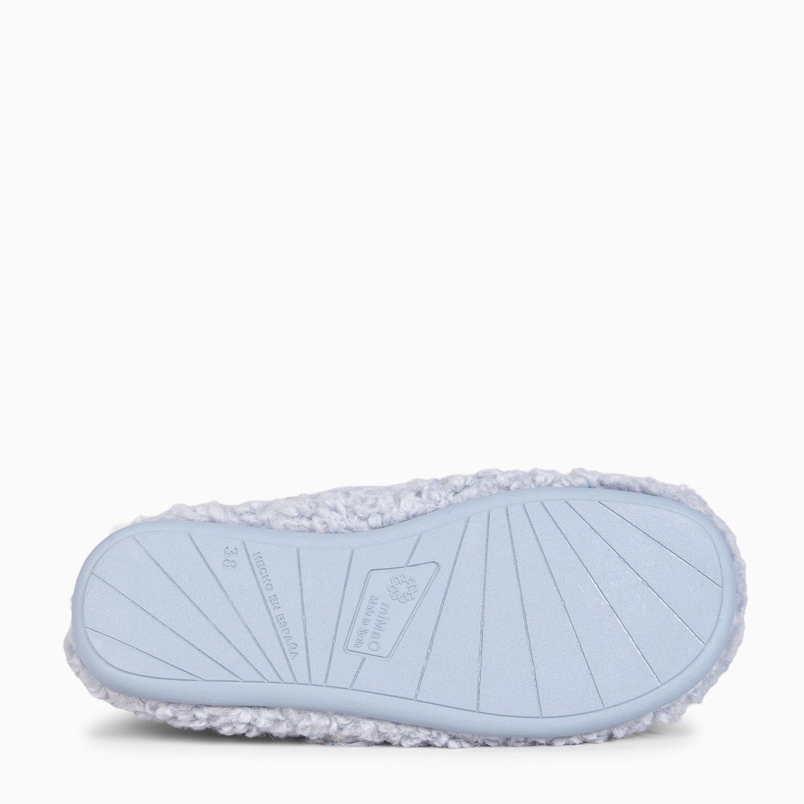 COZY DREAMS - Zapatillas de estar por casa con velcro CIELO - miMaO ®