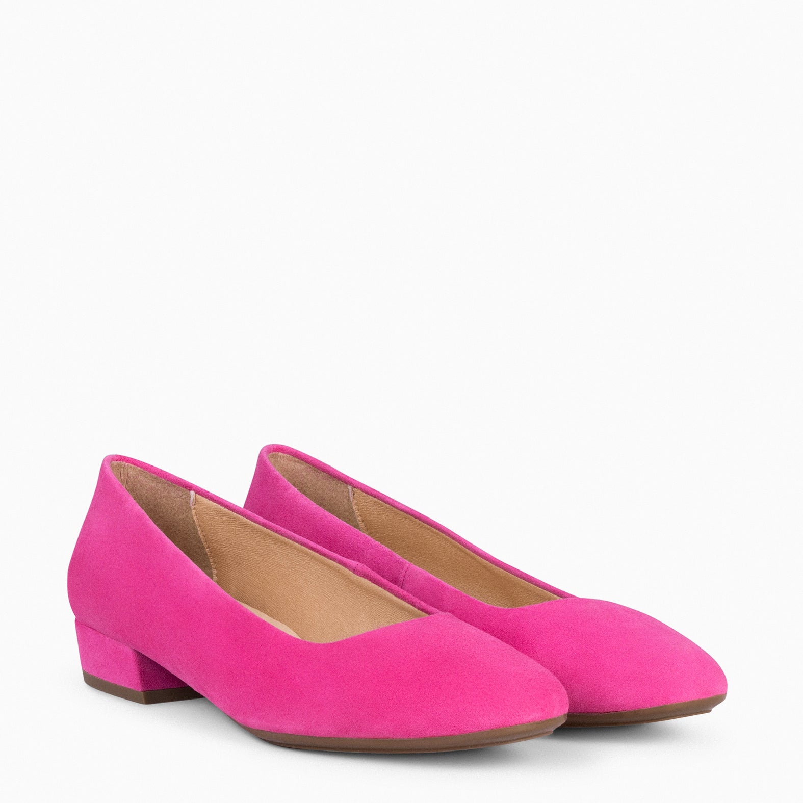 URBAN XS - Zapatos de tacón bajo de ante BUGANVILLA - miMaO ®