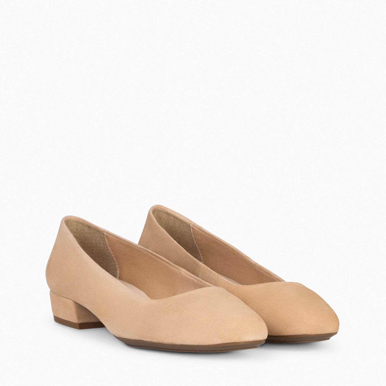 URBAN XS - Zapatos de tacón bajo de ante TIERRA - miMaO ®