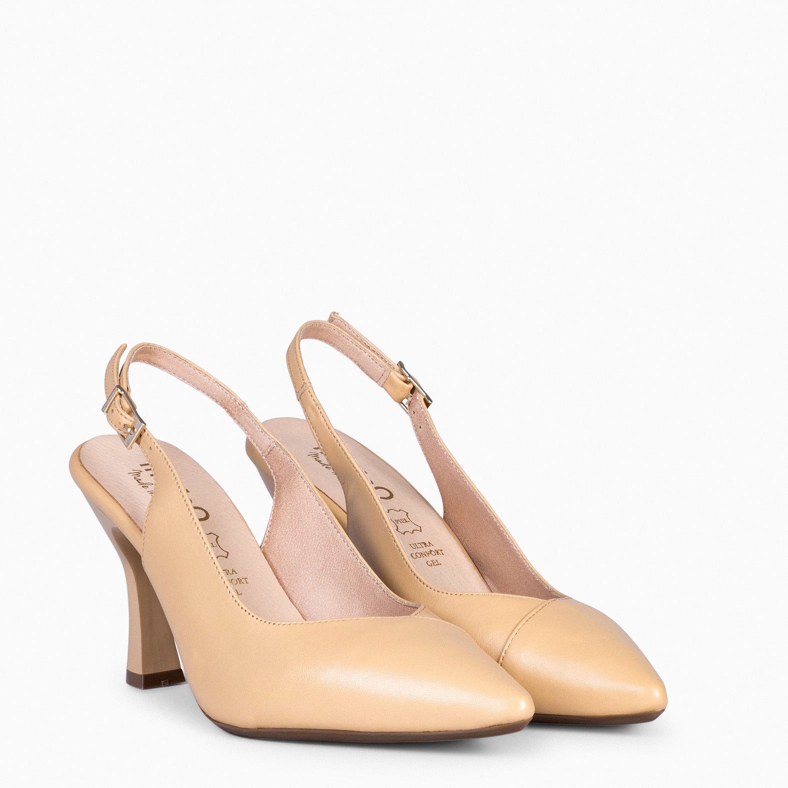 GLAM DESTALONADO - Zapatos de tacón destalonados de napa CHERISH - miMaO ®