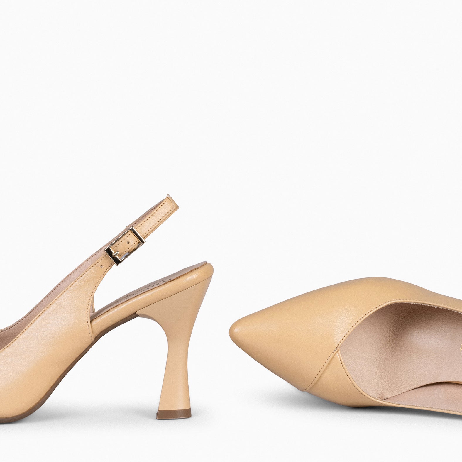 GLAM DESTALONADO - Zapatos de tacón destalonados de napa CHERISH - miMaO ®