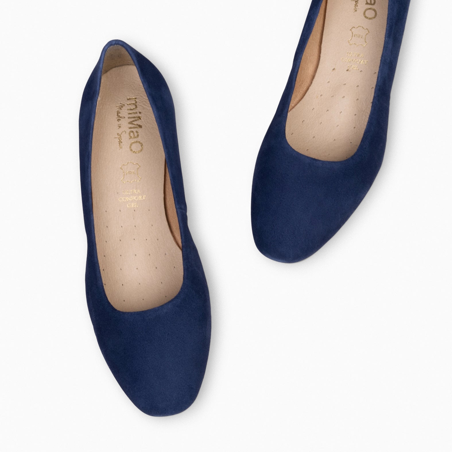 URBAN XS - Zapatos de tacón bajo de ante MARINO - miMaO ®