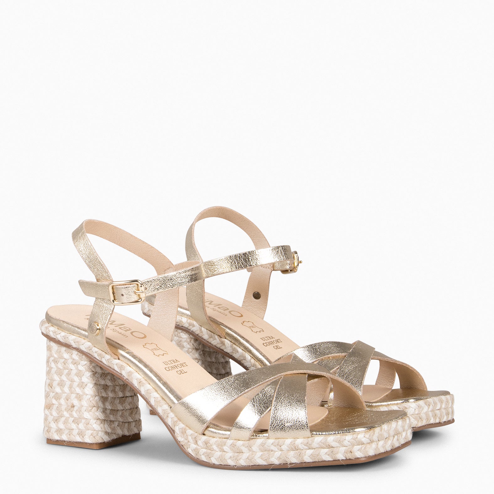 ANNA - GOLDEN WOMEN CASUAL SANDAL