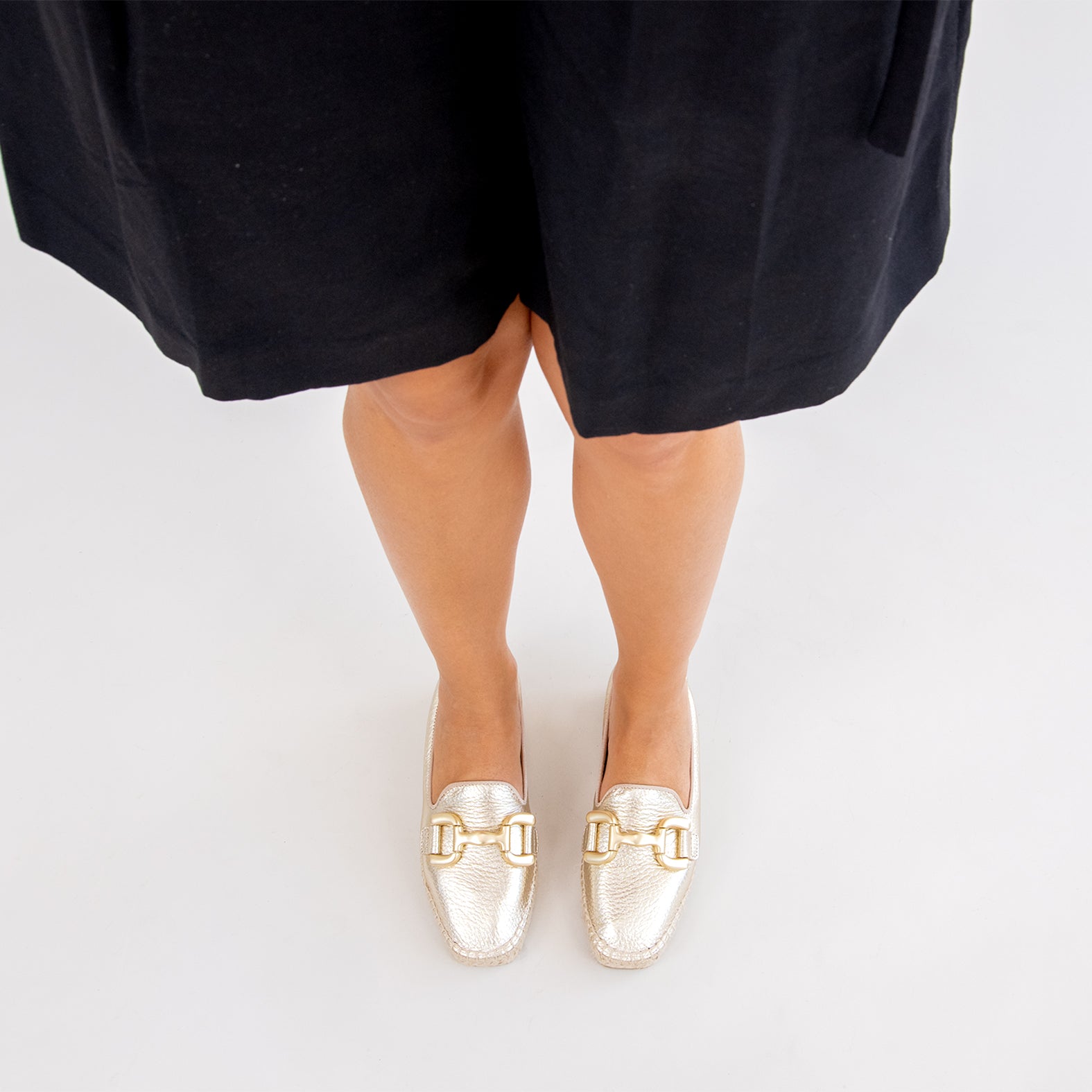 MERAYA - GOLDEN ELEGANT ESPADRILLES