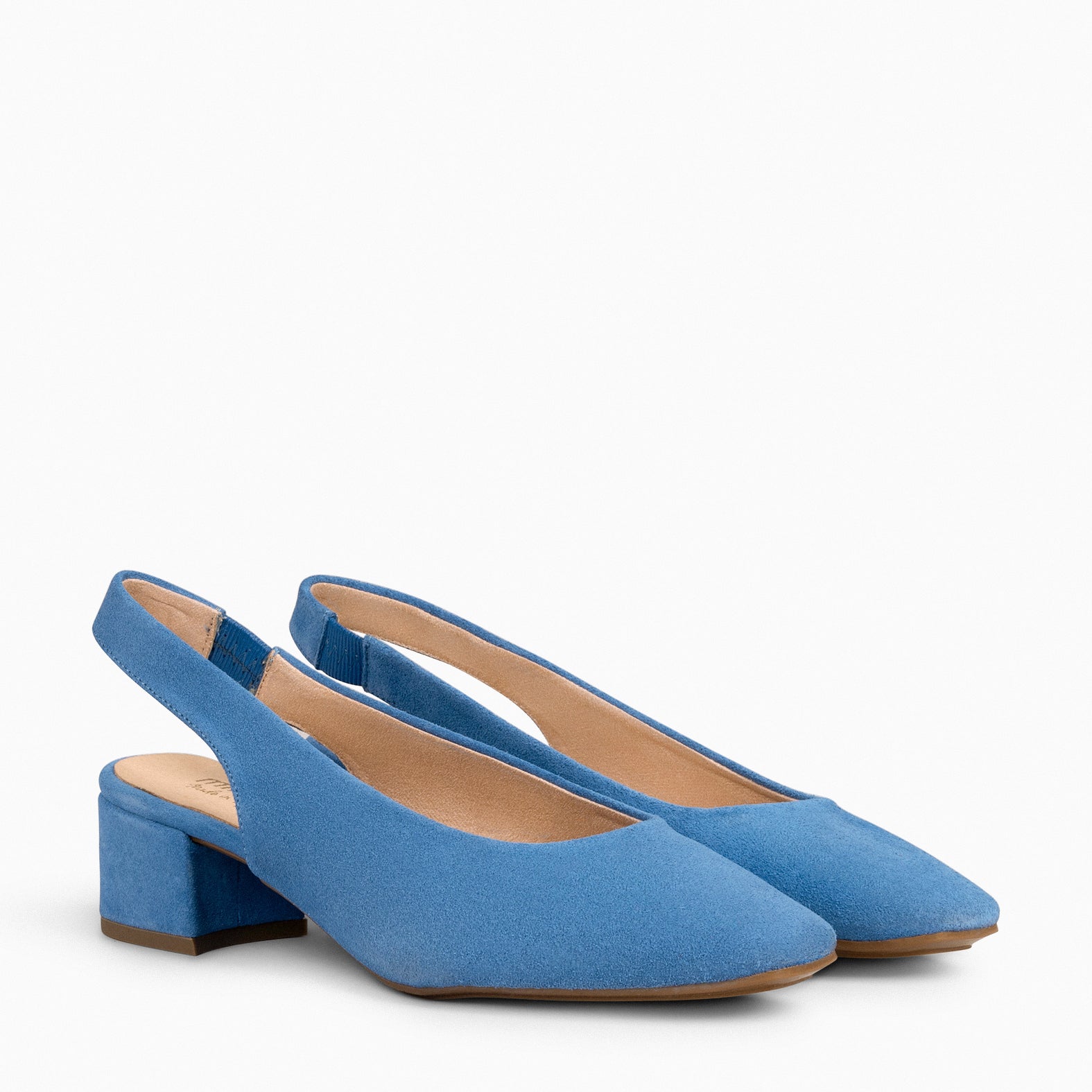 URBAN LADY – Zapatos de Tacón Destalonados AZULON
