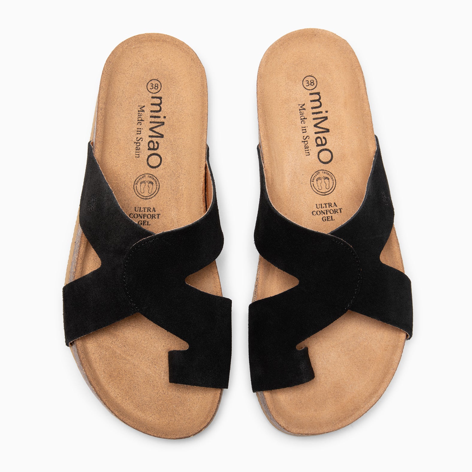 SAMBURU - Sandales BIO Noir