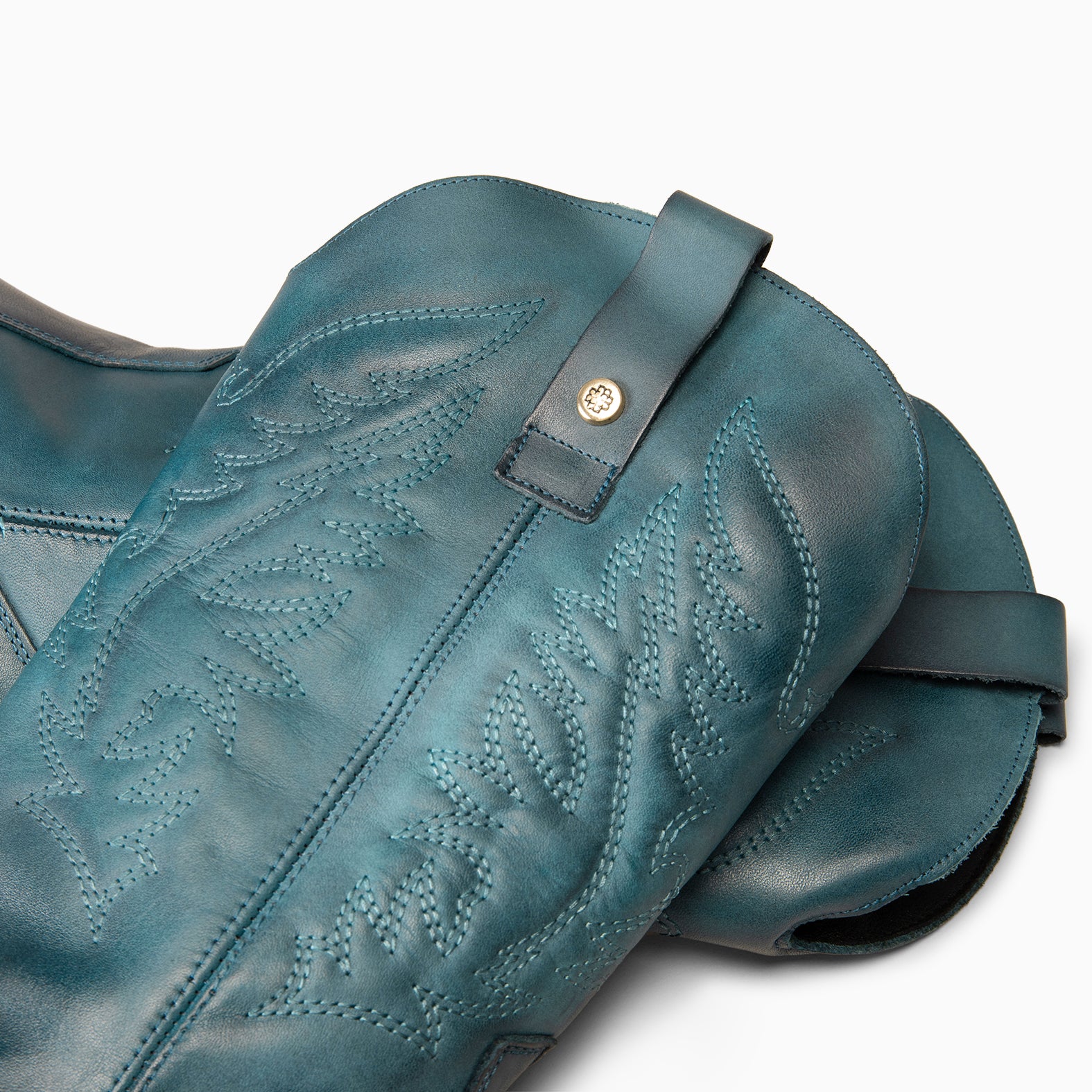UTAH - Botas Cowboy bordado AZUL - miMaO ®