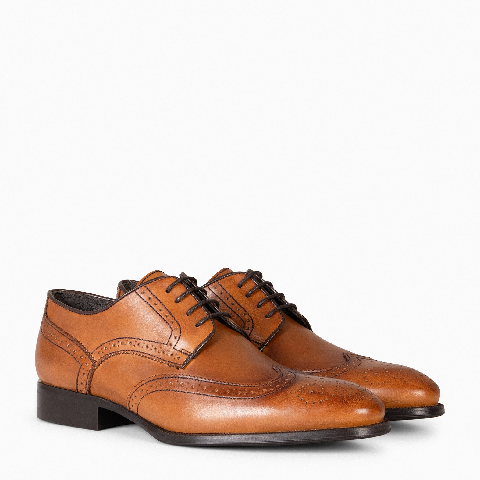 LOPE – Zapato de vestir de hombre CUERO - miMaO ®