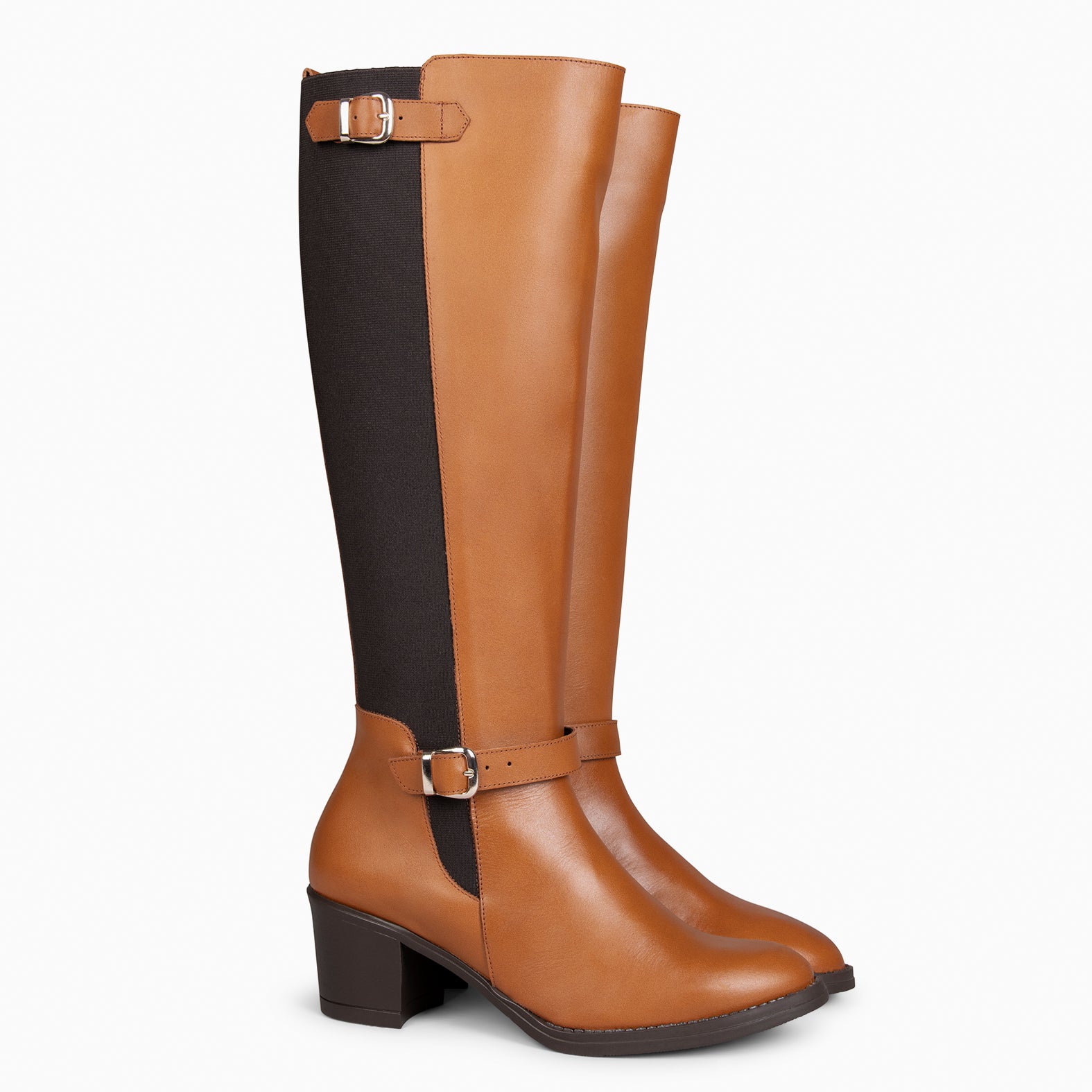 Sena - Botas de vestir con caña elástica CUERO - miMaO ®