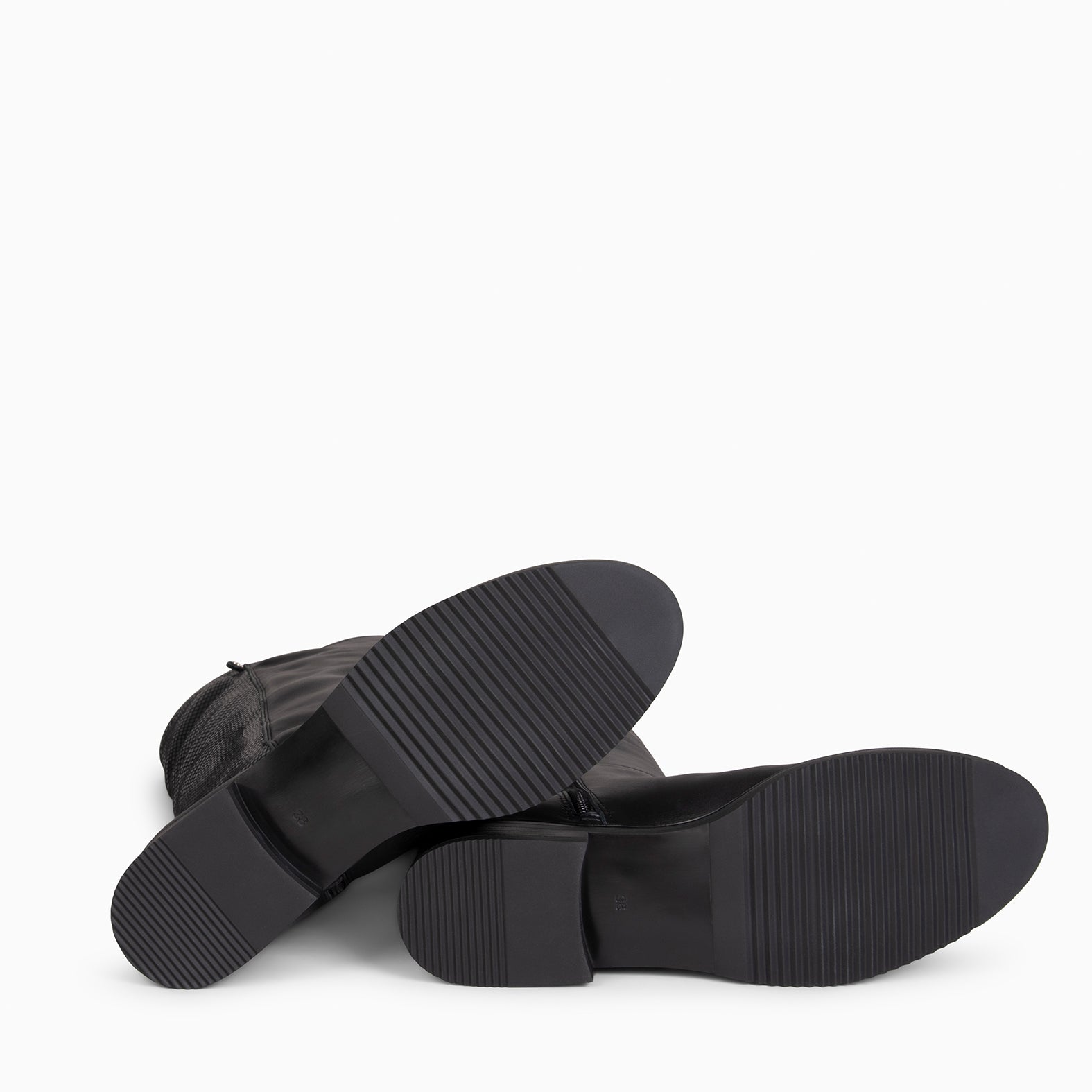 LIA - Bota alta de piel SERPIENTE - miMaO ®