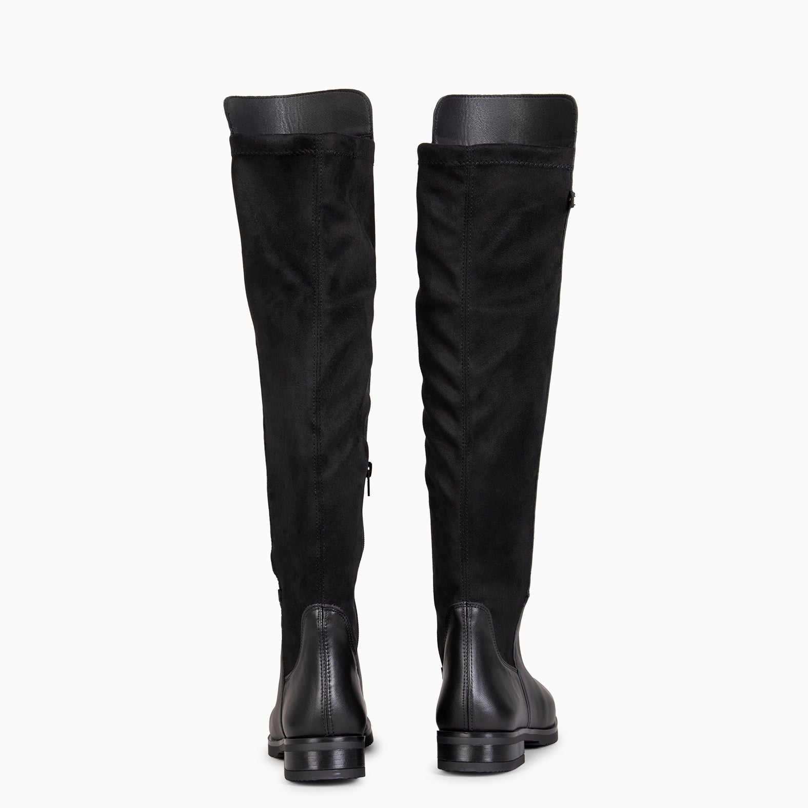 LIA - Bota alta de piel NEGRO - miMaO ®