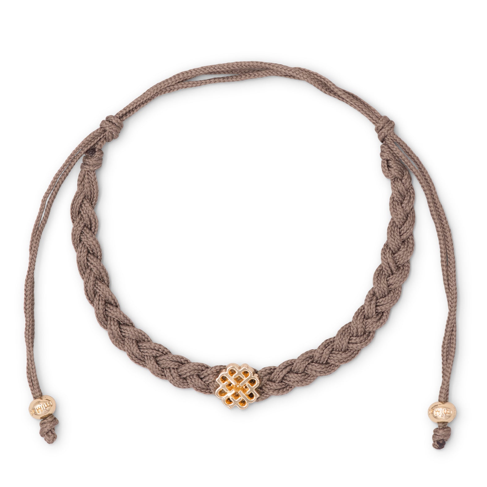 PULSERA TAUPE DEL EQUILIBRIO ORO - miMaO ®