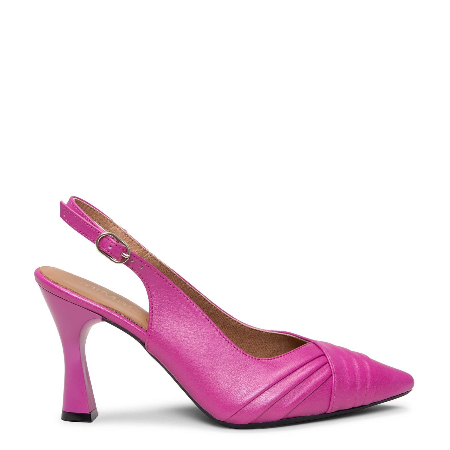 CARLA - Zapato de tacón alto destalonado BUGANVILLA - miMaO ®