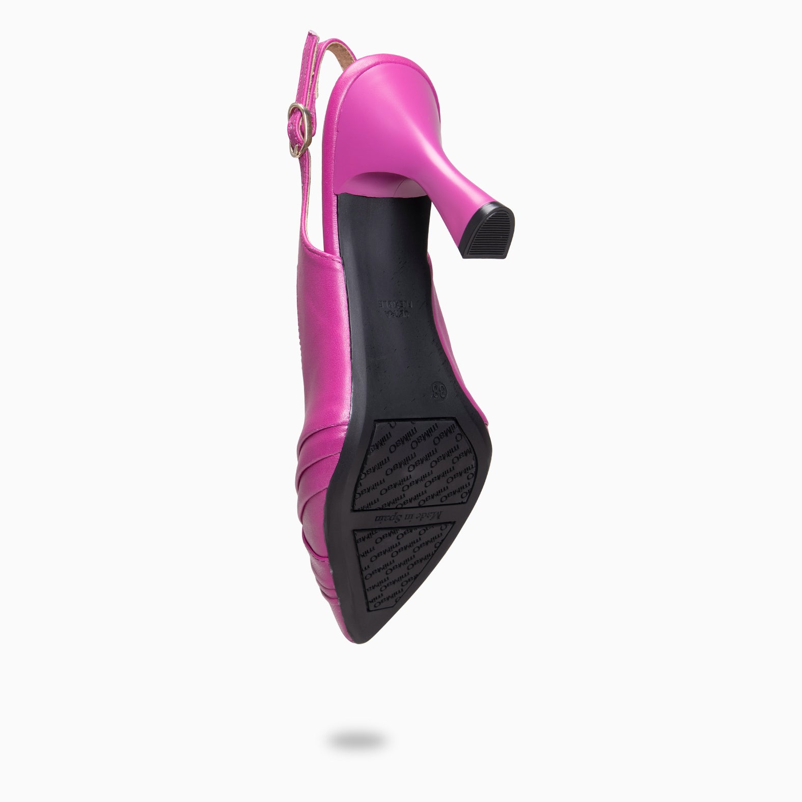 CARLA - Zapato de tacón alto destalonado BUGANVILLA - miMaO ®