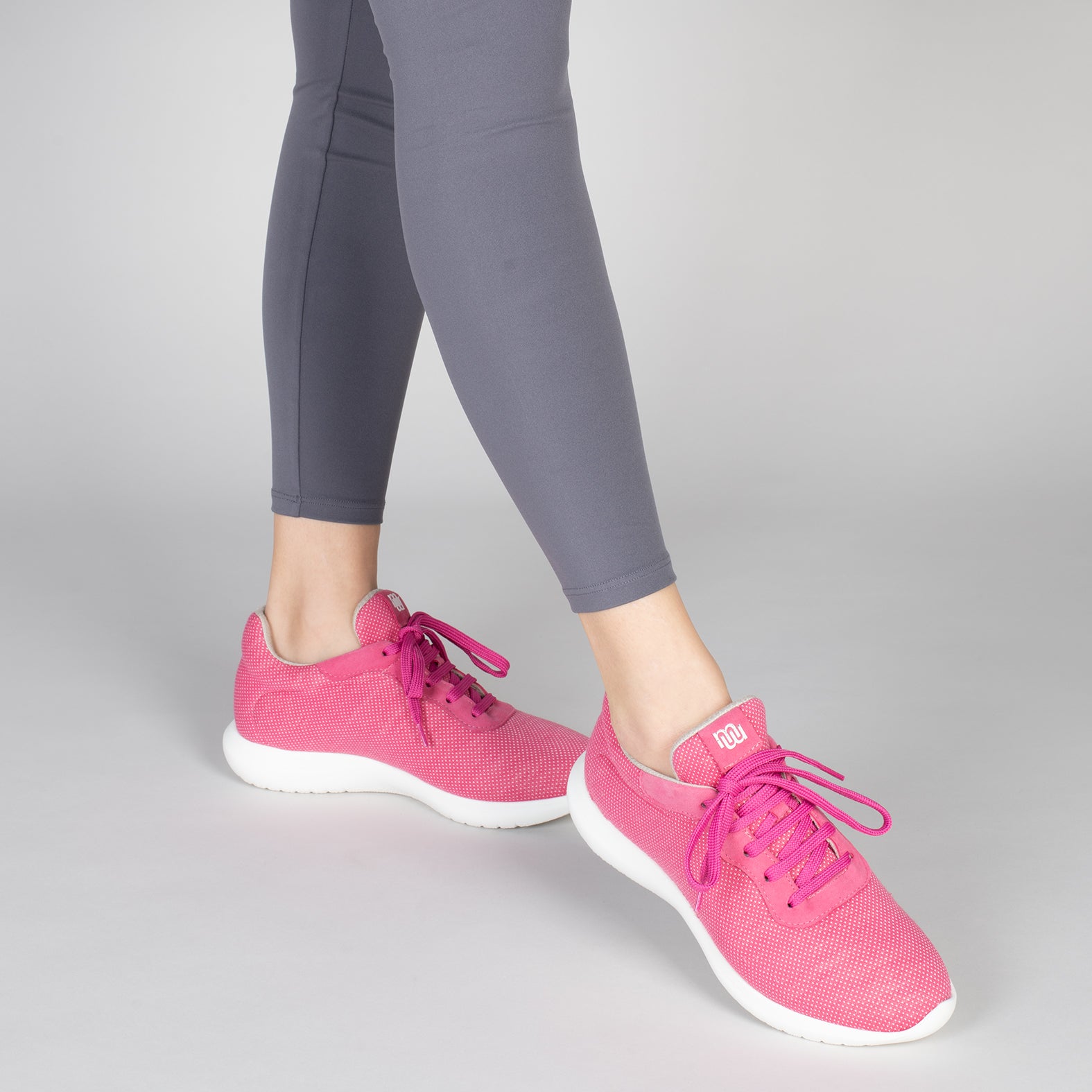 YOGA – Zapatillas deportivas de lana merino FUCSIA - miMaO ®