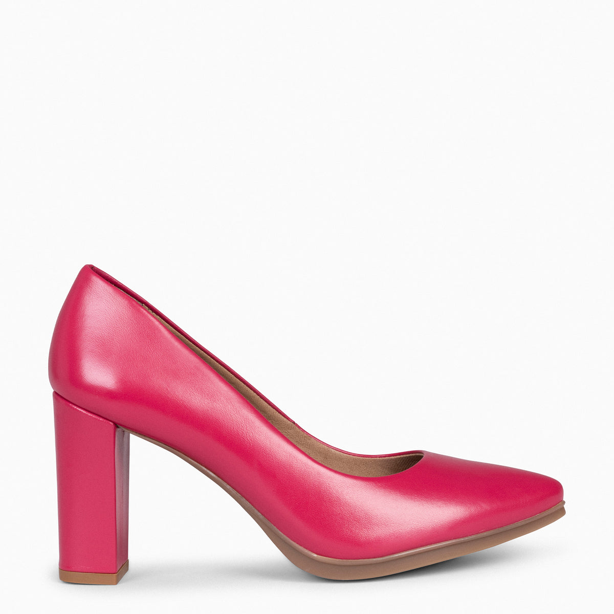 URBAN SALON – Zapatos de tacón alto de napa FUCSIA - miMaO ®