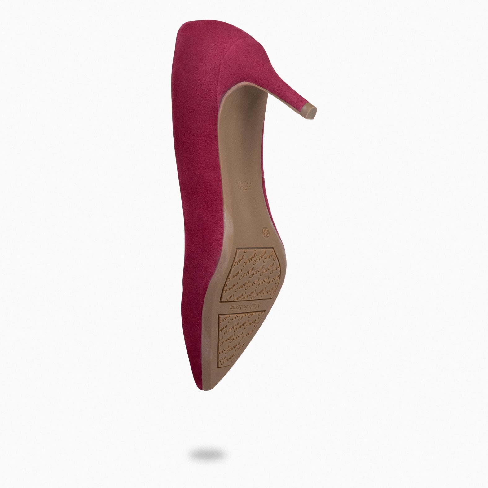 STILETTO - Zapatos de tacón de aguja en GRANATE - miMaO ®