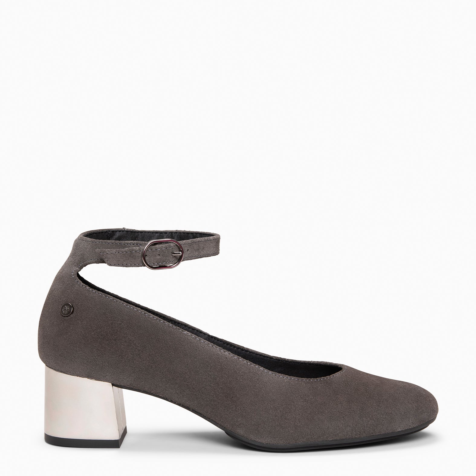 URBAN STAR - Zapato de tacón medio GRIS - miMaO ®