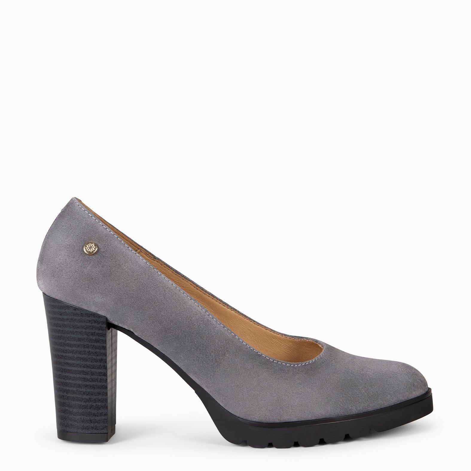 URBAN TREND - Salones casual de serraje GRIS - miMaO ®