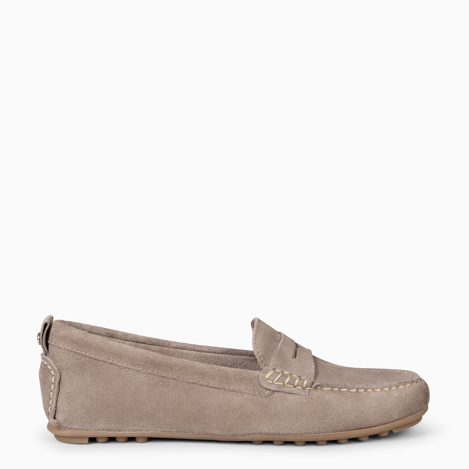 MONTEZ – Mocasín plano con plantilla extraíble GRIS - miMaO ®