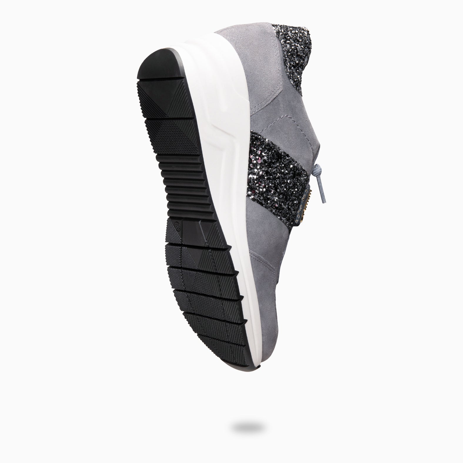 PAU - Zapatillas con cuña GRIS - miMaO ®