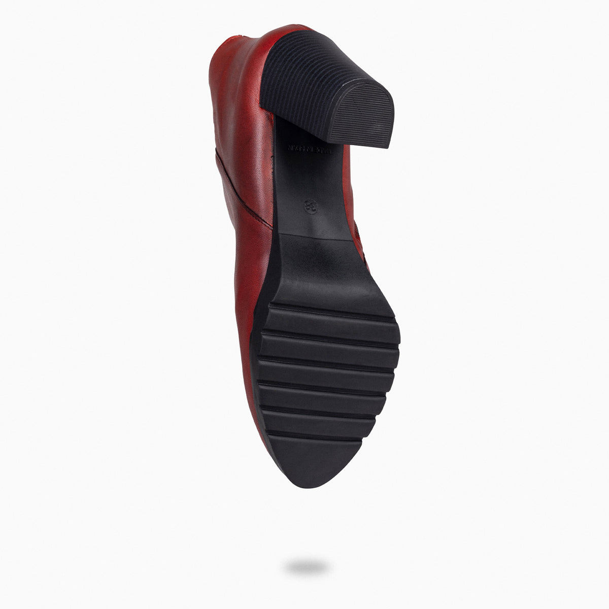 CLASSIC - Botines de Mujer con tacón ROJO
