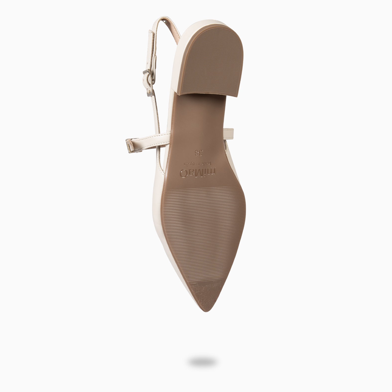 EVA - ZAPATOS ELEGANTES DESTALONADOS HUESO - miMaO ®