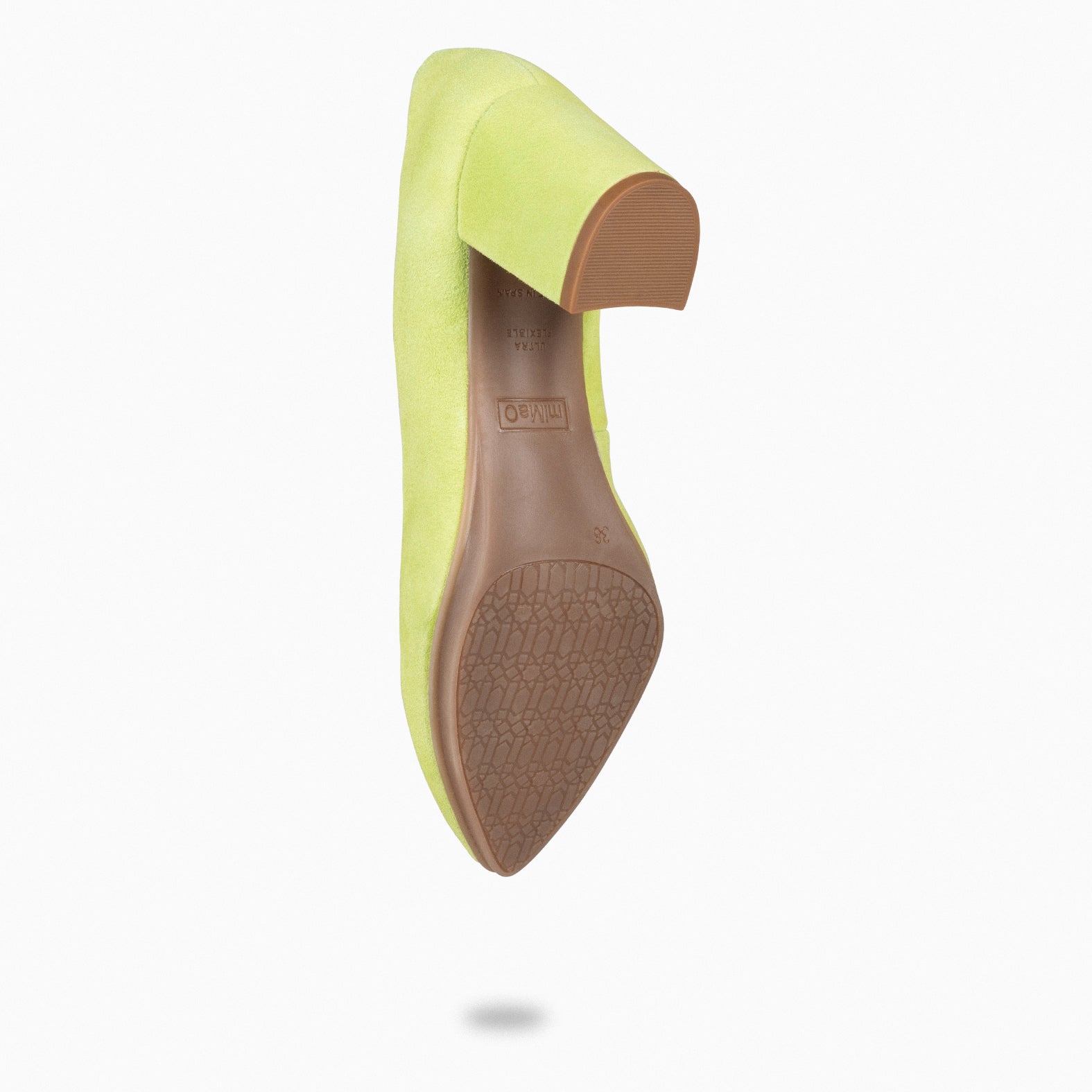 URBAN S - Escarpins à talon moyen en daim VERT