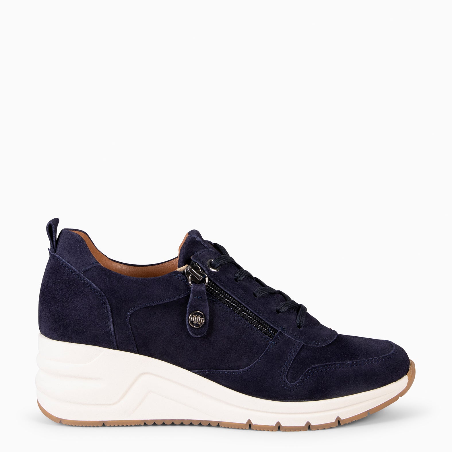 ARLES – Zapatillas deportivas con adorno cremallera MARINO - miMaO ®