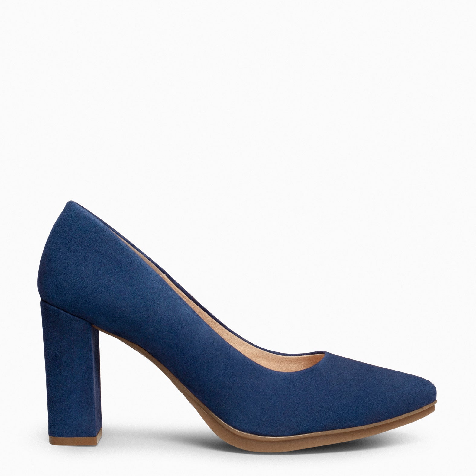 URBAN – Zapatos de tacón alto de ante MARINO - miMaO ®