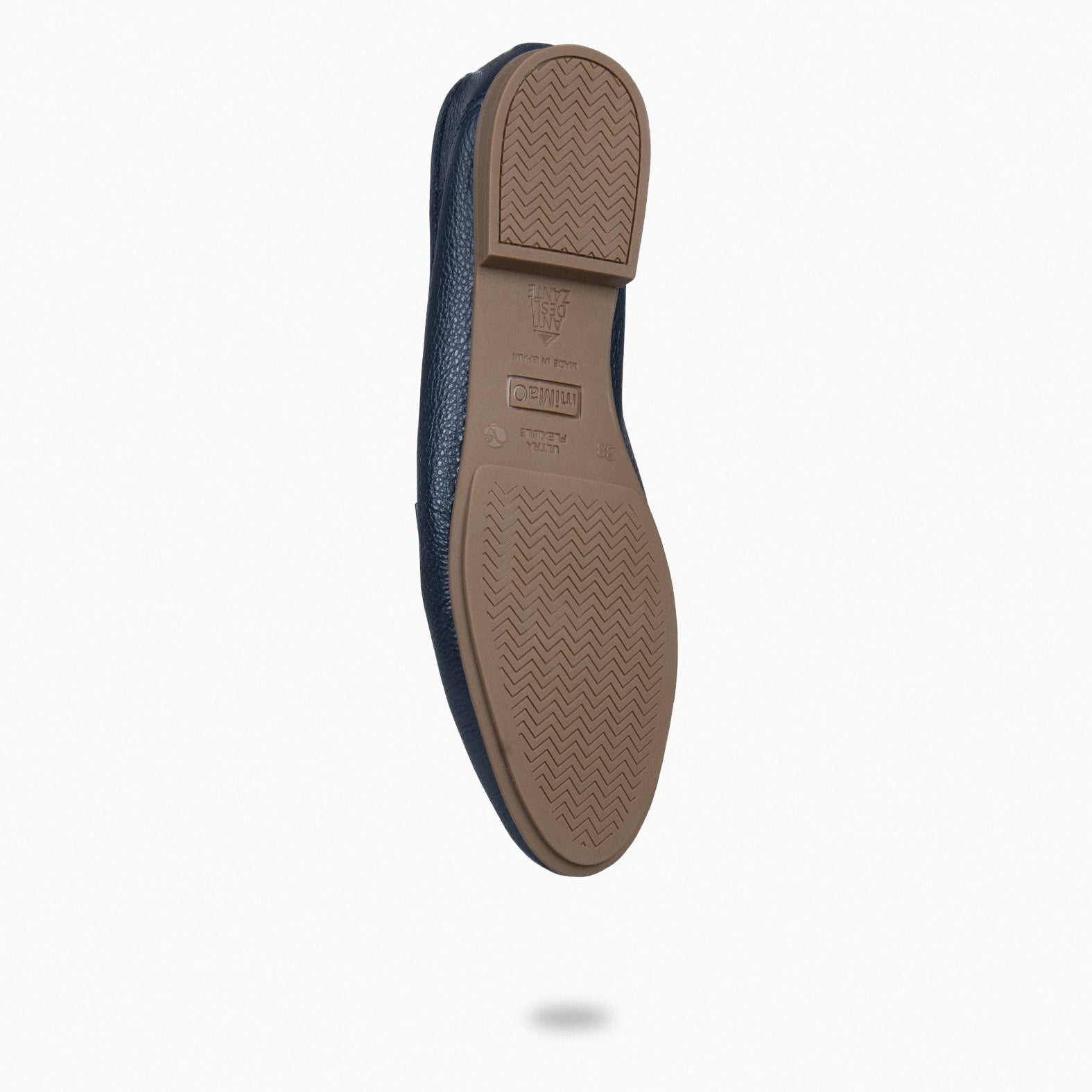 STYLE SAUVAGE - MOCASSINS DE SALTO BAIXO AZUL-MARINHO