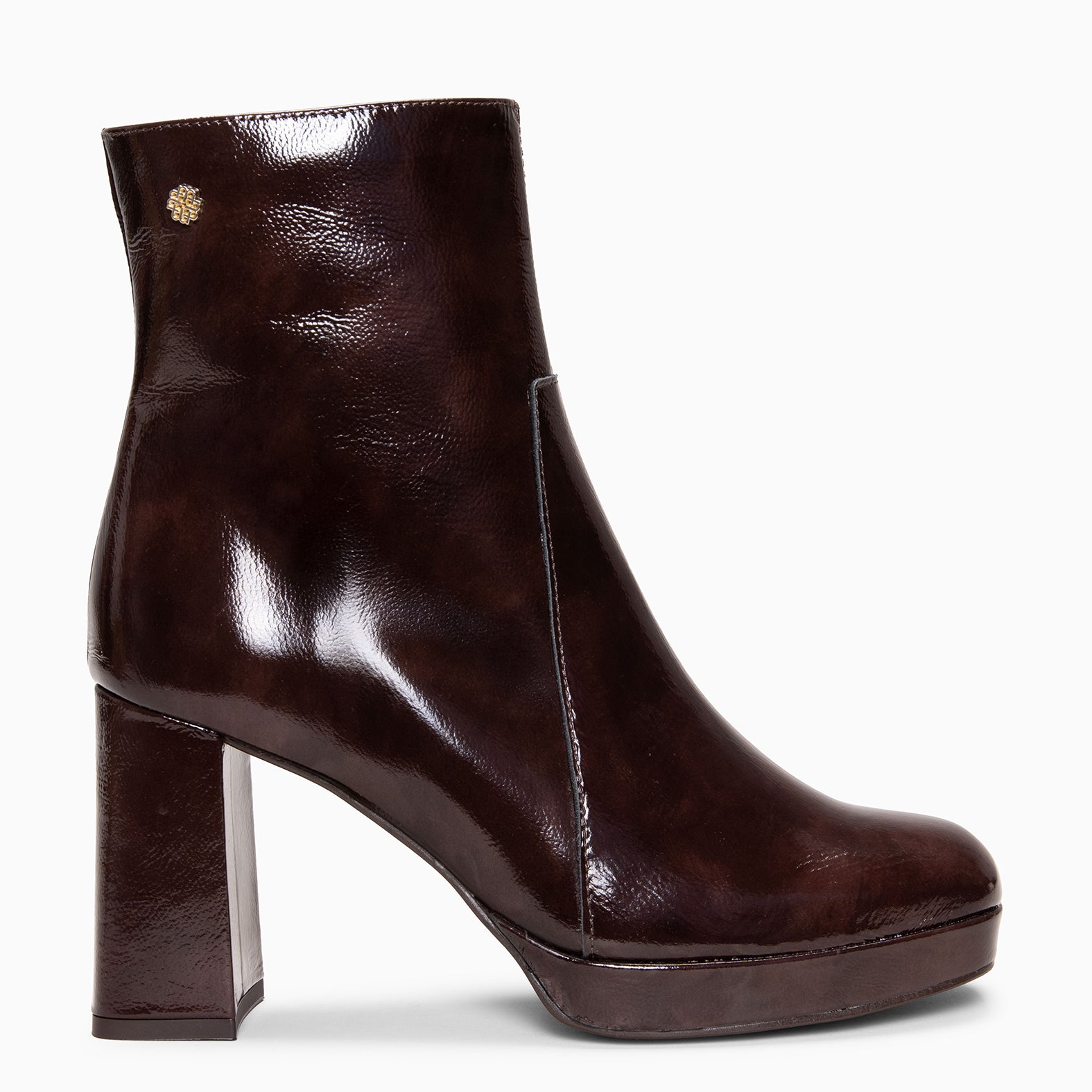 NOX - Botines de tacón alto MARRON - miMaO ®