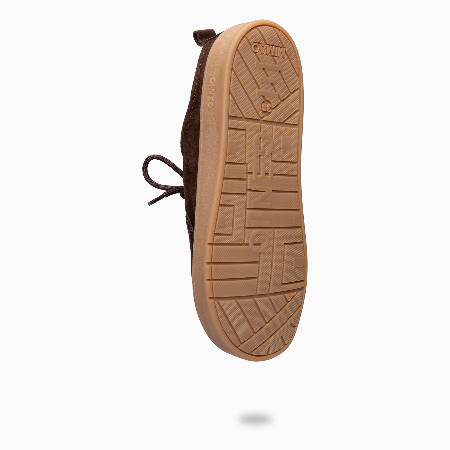 NIMBO - Mocasines de cordones Baresoft MARRON