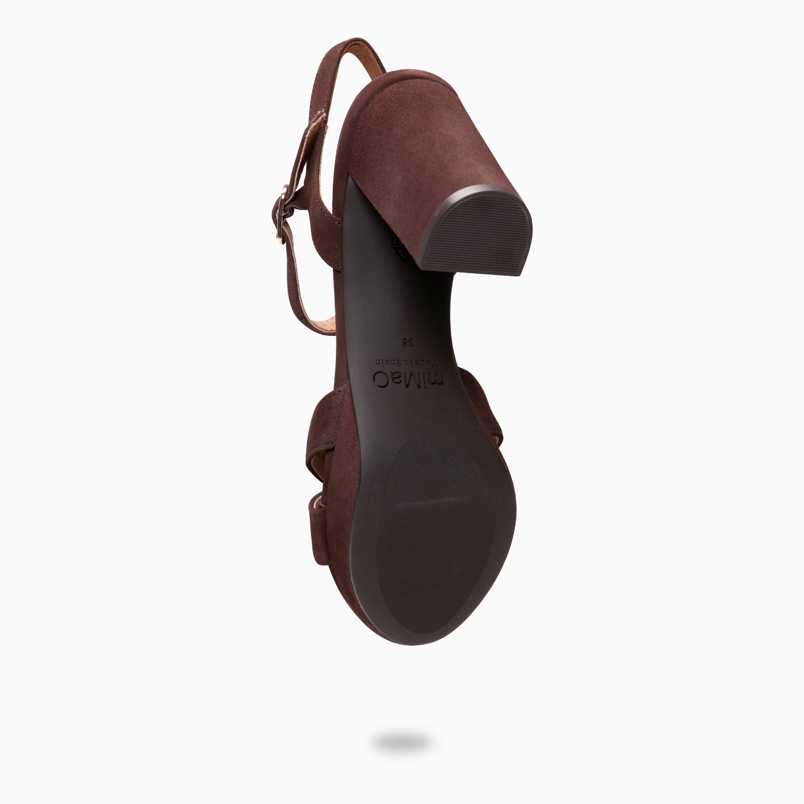 PARIS – Sandalias de fiesta con tacón alto y plataforma MARRON - miMaO ®