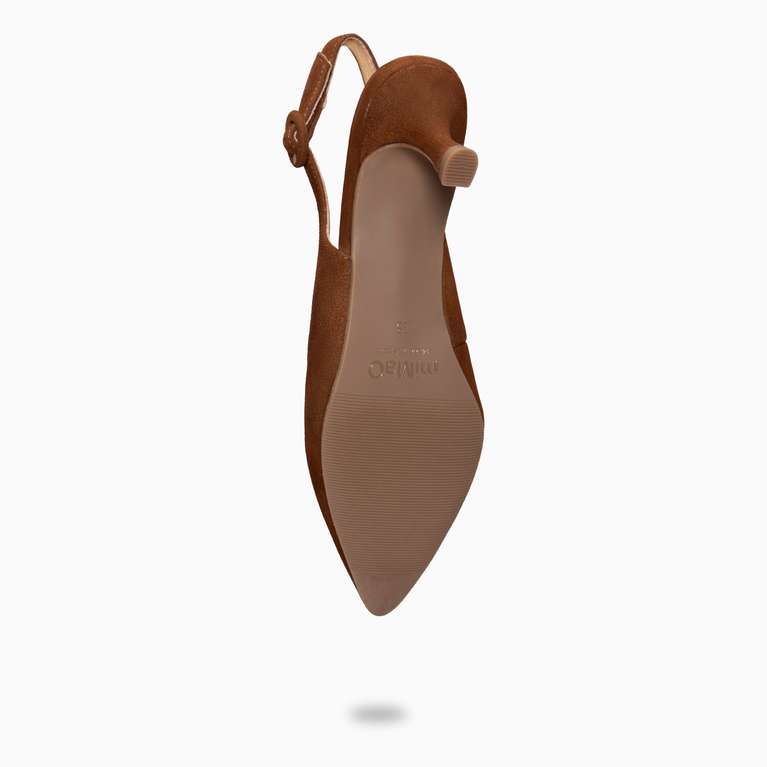 CARMEN – Zapatos de Tacón acampanado MARRON - miMaO ®