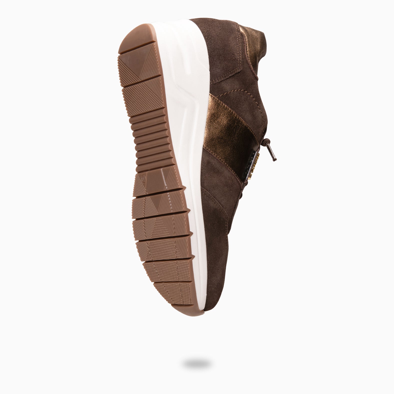 PAU - Zapatillas con cuña MARRON - miMaO ®