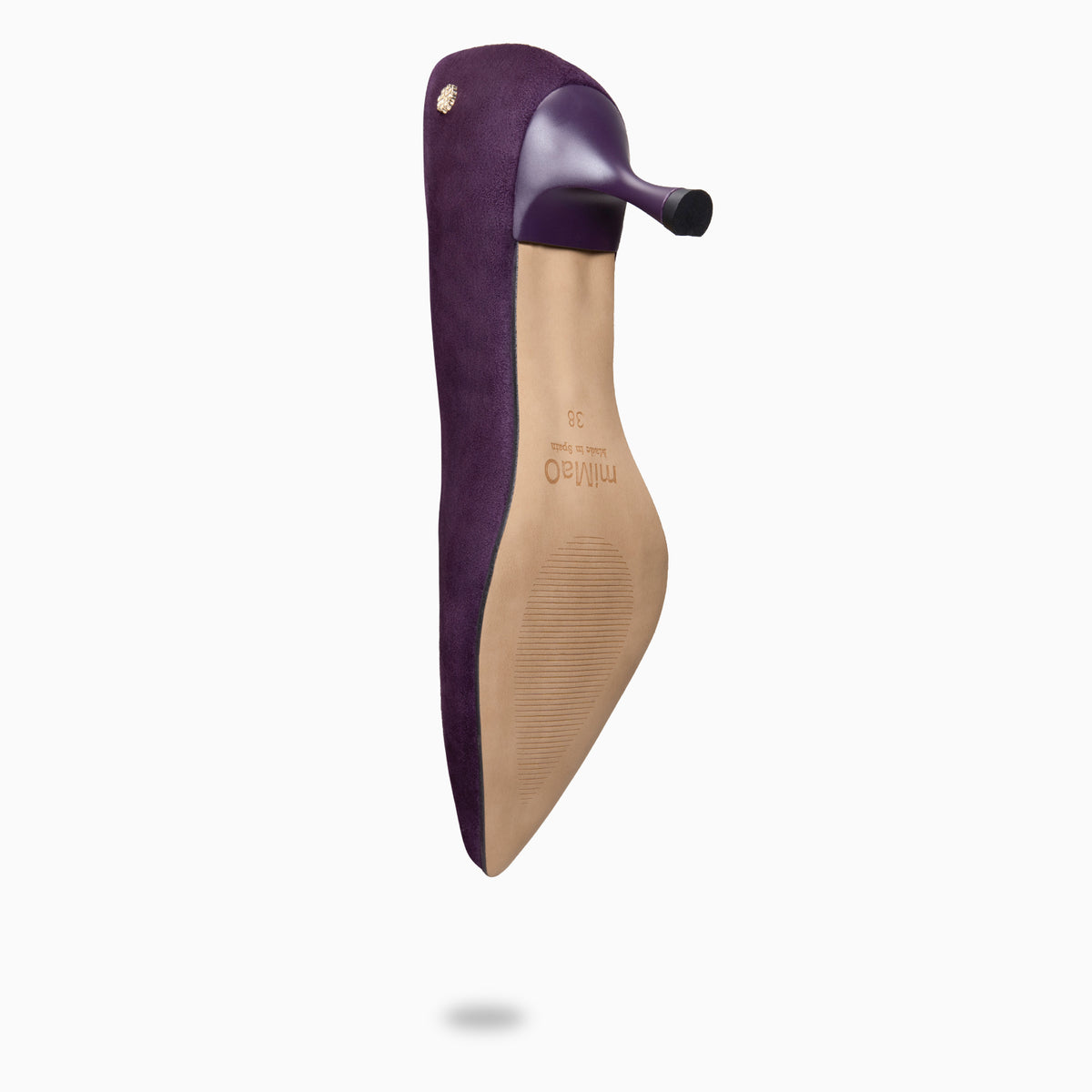 BERTA - Zapatos de tacón kitten MORADO